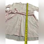 ZARA  Light Pink Striped Women's Robe Photo 3