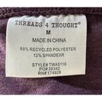 Threads 4 Thought  Women's ReActive‎ Strappy Sports Bra Size Medium Purple Photo 5