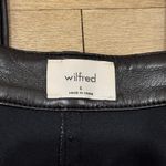 Aritzia  Wilfred Melina Faux Leather Straight Leg Pants Photo 1