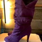 Michael Antonio  suede platform heel boots Photo 0