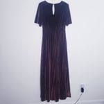 Baltic Born  Vivian Velvet Maxi Dress Short Sleeve New Without Tags Photo 3