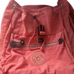 Kipling  Keeper Travel Backpack Orange Papaya Ladies Multi Pockets 15 Inch School Photo 7