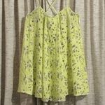 ASOS Sheer Floral Trapeze Mini Dress Photo 0