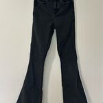 Vervet Flying Monkey High Rise Flare Distressed Black Jeans Photo 0