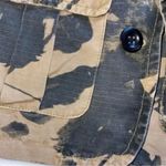 J.Crew  Women's Brown and Black Floral Military Jacket Photo 2