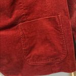 Talbots Women’s Merlot red corduroy blazer size 18wp Photo 3