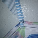 Oasis  M White Tropical One Piece Swim Suit New! Photo 7