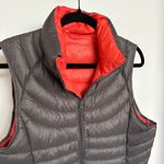 Bernardo  Goose Down Puffer Vest Gray Quiet Luxury Zip Up Camping Outdoors Medium Photo 1