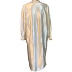 Cachet Vintage Sears Satin Nightgown Womens Med 12/14 Floral Ivory Lace Trim NWT Size L Photo 1