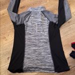 Avia  Women's Gray and Black Quarter-Zip Top Photo 4