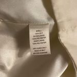 White House | Black Market Cream Silk Ruffle Corset Blouse Photo 9