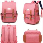 Backpack for airplane school baby adventure college sport everything you… Red Photo 2