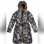 Anatomie Leighton Reversible Hooded Jacket in Carmel/Vintage Garden Green Photo 4