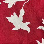 White Stag VTG Y2K  Red Floral Wrap Skirt Women’s 12 – Hawaiian Cotton Midi Photo 7