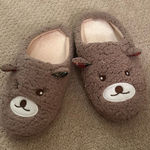 Winter Cotton Slippers Winter Indoor Women Plush Slippers Cute Animal Bear Brown Size undefined Photo 0