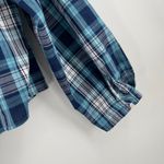 Pistola Wrap Top Size Small Shirt NWOT Cropped Blue Plaid NEW Country Picnic Photo 9