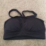 Barely There Women's Juniors Sports Bra Top Pullover Size Small Black Photo 0