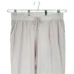JM Collection Women's Wide Leg Gauze Pants in Lilac Sky size 1X NWT 100% Cotton Photo 2