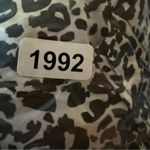 EVRI Black and White Leopard‎ Print Dress Size 3X Photo 4