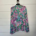 Lilly Pulitzer Women’s XL Button Up Top Pajama Lounge Sleep Photo 4
