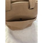 Coach Vintage Leather Sonoma Pull Through Handles Bucket Bag Crossbody GUC Tan Photo 8
