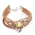 Paparazzi Canyon Flight Yellow Bracelet (193) Photo 1