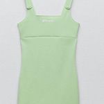 ZARA Green Midi Dress Photo 5