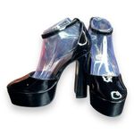 JENN ARDOR Women's Platform Chunky High Heels Pumps Ankle Strap Block Size 8.5 Photo 4