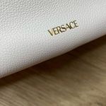 Versace Women's White/Gold Leather La Medusa Bucket Bag Style 1003013 DVIT2T Photo 5