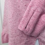 Athleta  Balance Pullover Pink Speckled Victorian Berry Sweatshirt Top Small Photo 1