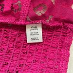 Zenana Outfitters NWOT Hot Pink Top Lace Bra Size 3X Photo 1
