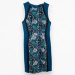 Adelyn Rae Dress Small Pencil Sheath Bodycon Crochet Geometric Lace Overlay NWT Photo 10