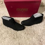 Munro Black Leather Sloan Ankle Lace Up Booties NIB Women SZ 6.5 Photo 59