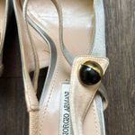 Giorgio Armani  Silver Pointed Heels Photo 4