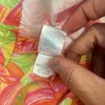 Lilly Pulitzer  Pants Womens Small S Floral Palazzo Patterned Cotton Pink Orange Photo 5