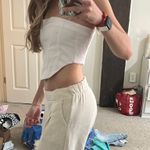 Good American White Strapless Corset Top Photo 4