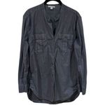 James Perse  Gray Ripstop Button Up Outdoors Camping Hiking Gorpcore Comfort M Photo 1