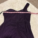 XScape  purple one shoulder cocktail dress women’s size 10 Photo 3