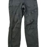 Spanx charcoal gray cargo style denim pants size M Photo 0