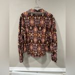 NWT Savanna Jane Printed Aztec Western Corduroy Jacket with Rhinestone Photo 8