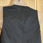 wilson's leather  Black Leather Moto Vest Snap Front Cropped Medium Juniors? Photo 12