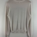Spiritual Gangster  White Shine Light Crew Neck Savasana Long Sleeve Pullover Top Photo 8