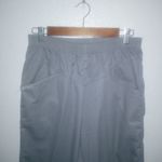 Gitano 12 High Waisted Pull On Cotton Pants Pockets Loose Fit Gray Photo 2