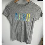 Aeropostale Womens T Shirt Bundle Lot 4 Graphic Tees Tie Dye Blue Grey Size M Photo 2