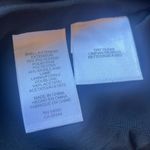 Anne Klein Wool Blend Belted Jacket Coat Womens Size Small Black Brown Striped Photo 7