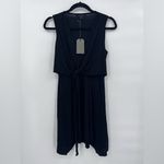 All Saints‎ Women's Black Jayda Jersey Dress Soft Stretchy Size small Photo 3