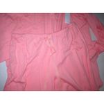 Natori NWT New Designer  Pajamas Womens PJ S Long Pants Sleeves Orange Peach Photo 3