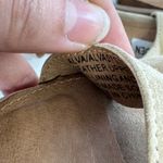 Steve Madden Heels Womens 7 Tan Alva Stacked Block Heel Open Toe Suede Leather Photo 9