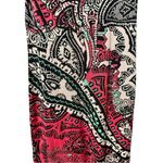 Aldomartins Anthropologie Pink / Turquoise Paisley Sweater Knit Dress $278 Sz 8 Photo 2