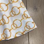 Sofibella 15” Mid Rise Gold Jewel White And Yellow Side Pocket Tennis Skirt Skor Size 1X Photo 4